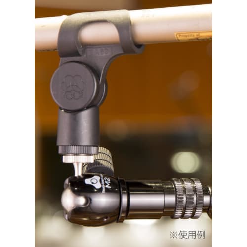 TRIAD-ORBIT M2 [Ball swivel mechanism allows 360 x 190 angle adjustment, ideal for handheld microphones] IO Quick-Change Coupler allows one-touch co