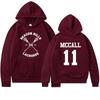 Teen Wolf Hoodie Beacon Hills Stilinski 24 Lahey McCall Pullover TV Show Hooded Sweatshirt Hooded Hip Hop Hoodies Streetwear Top