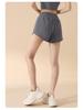 Women's 2025 High-Waisted Sports Shorts with Pockets - Hip-Lifting, Anti-Exposure, Loose Fit for Running & Yoga
