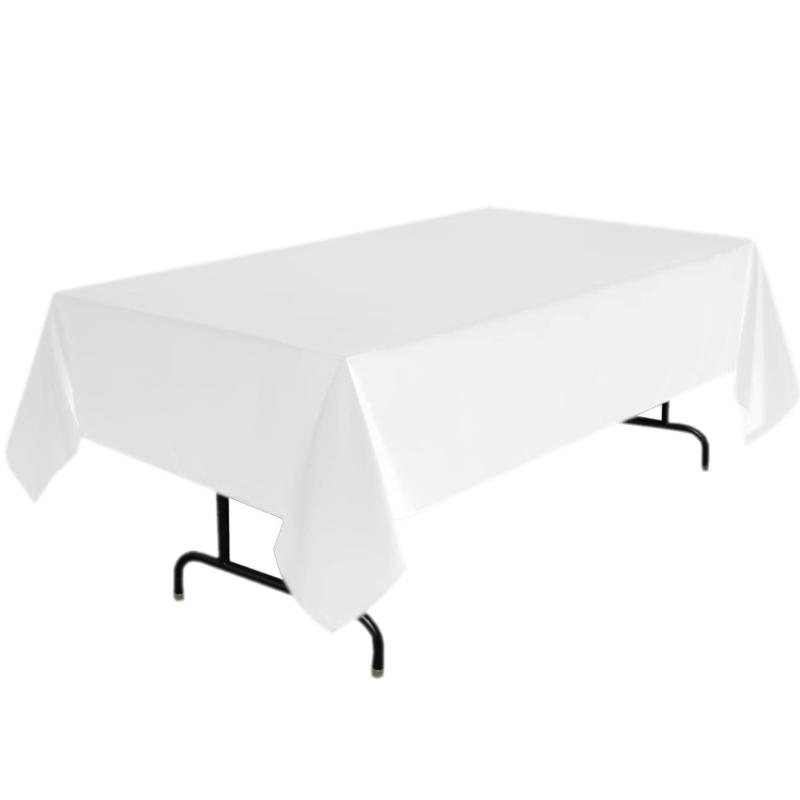 Rectangular Tablecloth Stain Resistant Polyester Table Covering Cloth for Dining Tables Easy To Clean and Maintain