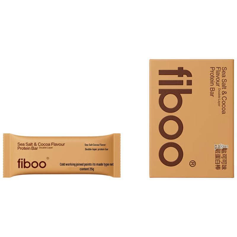 FIBOO Double-Layer Protein Energy Bar