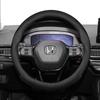 Suitable for Ultra-Thin Breathable Leather Steering Wheel Cover Suitable for Civic Fit 8Th Gen 8 City Accord 9 10 Vezel Freed Breeze 7 Jade S