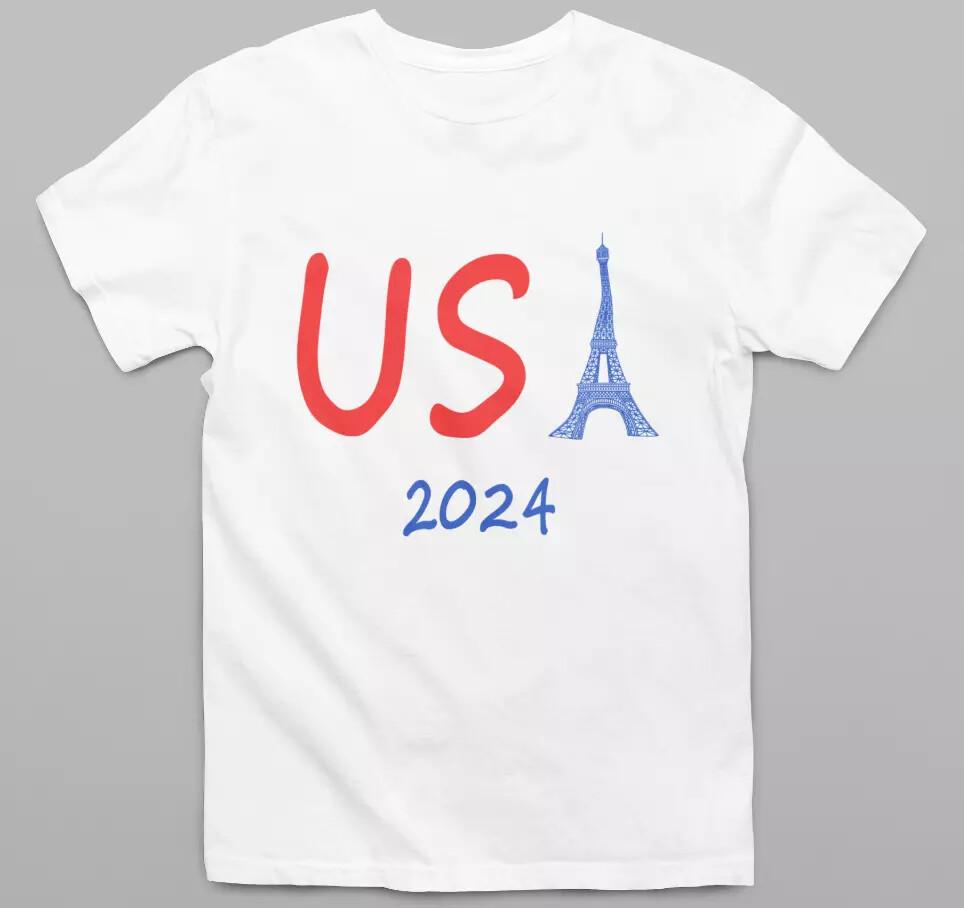 USA Team Summer Paris Olympics Unisxe Gift T-Shirt S-4XL L
