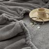 2024 Winter Warm Coral Fleece Fitted Sheet Elastic Mattress Protector Cover Couple 2 People Luxury Double Bed Bedsheet 150/180