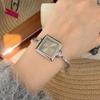 New Vintage Small Gold Watch Luxury and Exquisite Round Dial Premium Beaded Bracelet Strap, Fashion Ladies' Quartz Watch