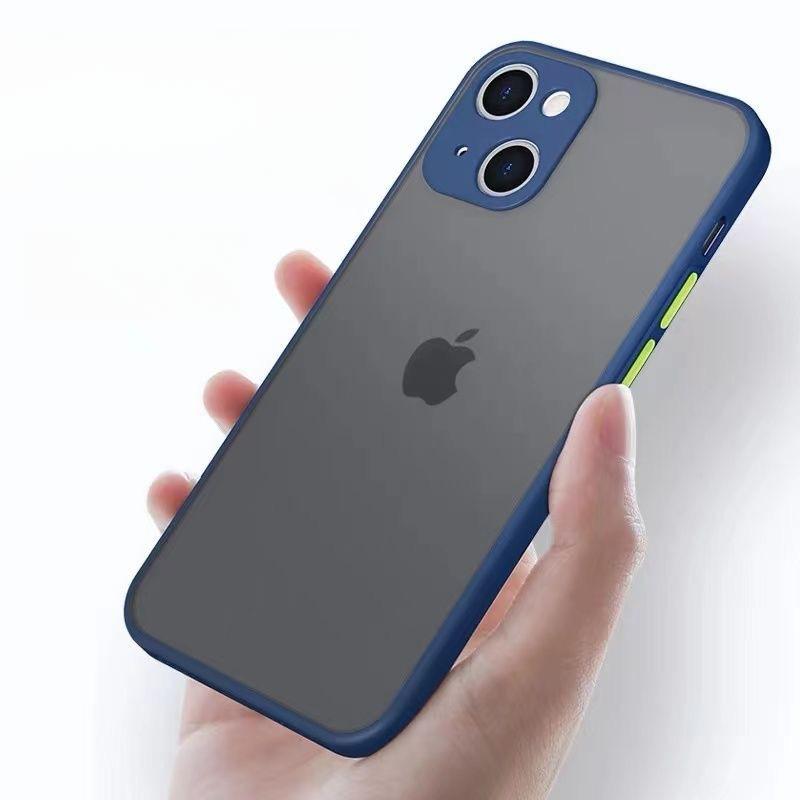 Applicable To Apple 16 Mobile Phone Case IPhone11 Promax Matte 12 Set 13Pro 7 Protection 13 Bump 14 Color 15