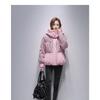 Kurze Winter-Pufferjacke Damen Jugendmode Gesteppter Mantel Kleine Größe Hochwertige Marke