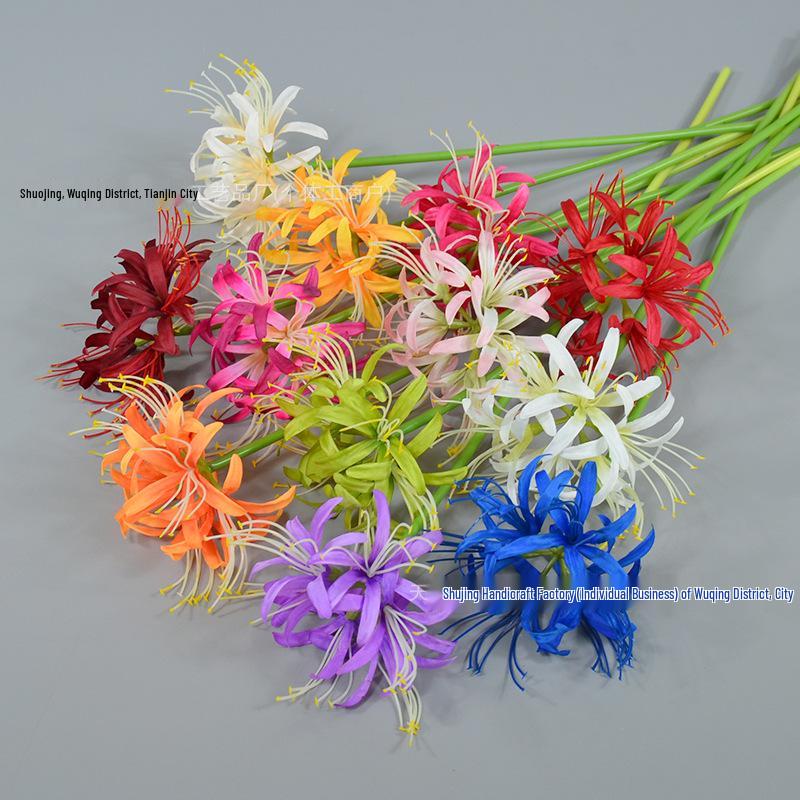 Lycoris Radiata Künstlicher Stiel für Bühnen- und Studio-Dekoration