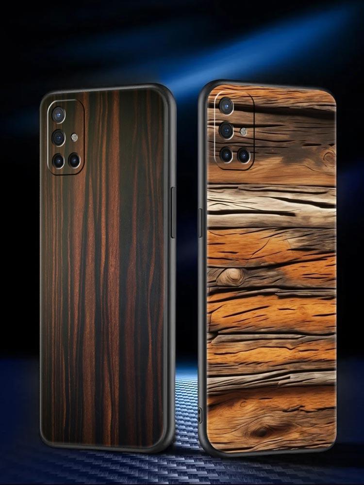 Phone Case For Oneplus 13R 13 12 10T 11 R10 Nord N100 N200 N10 9 9R CE 2 3 Z Pro Lite Soft TPU Cover Luxury Vintage Wood Grain