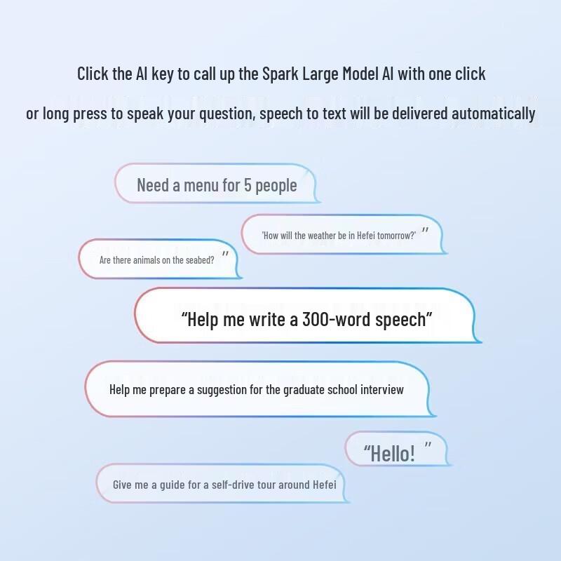 iFLYTEK D1 AI Smart Tri-mode Mechanical Keyboard