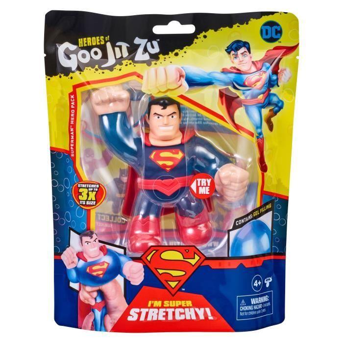 Figurine Superman élastique 11cm - MOOSE TOYS - Goo Jit Zu DC Comics