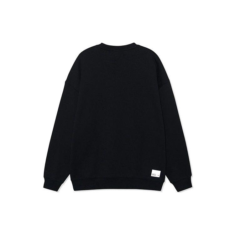 Li Ning Urban Outdoor Collection Sweatshirt Unisex Black AWDRF29-3