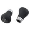 Carbon Look For BMW 1 3 5 6er E46 E53 E60 E61 E63 E81 E82 E83 E84 E87 E90 E91 E92 Car 5 6 Speed Leather Gear Silver Shift Knob