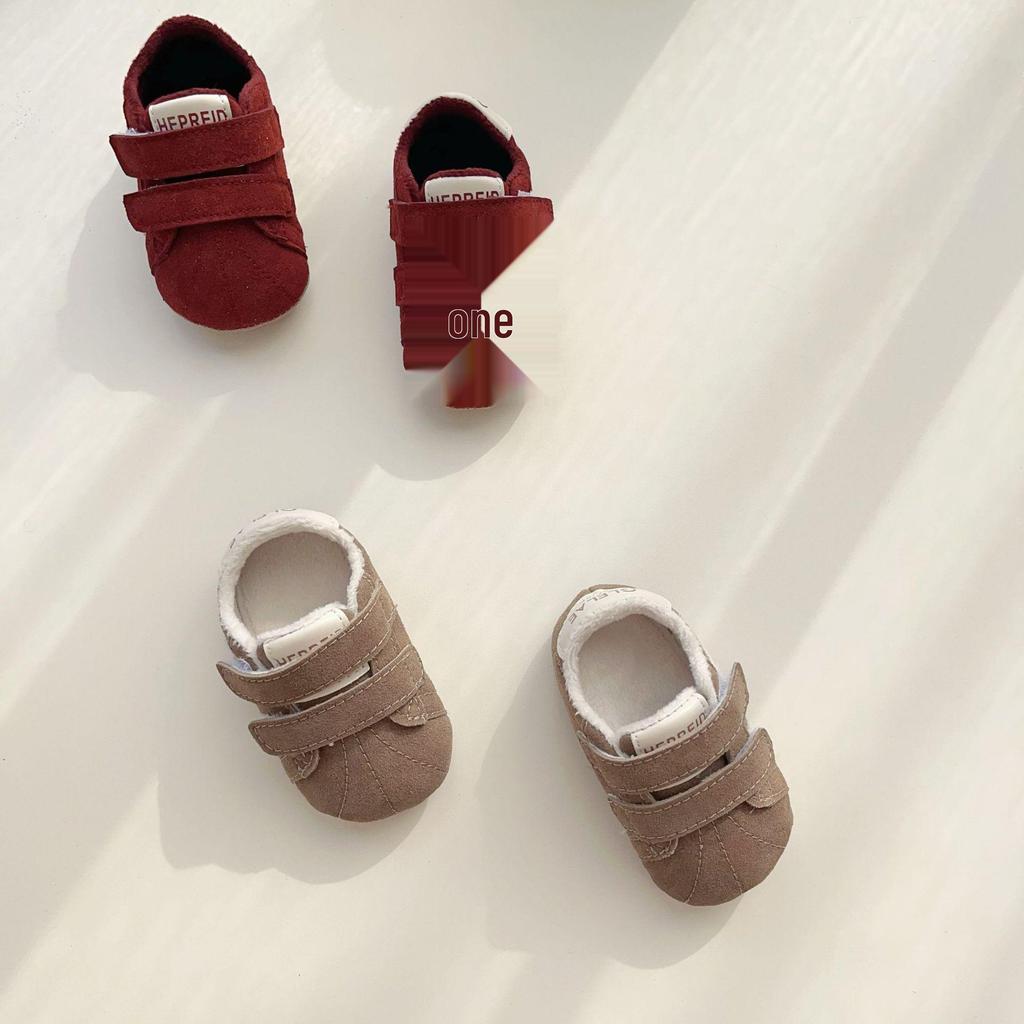 2025 Winter Kinder Weiche Sohle Deutsche Trainings-Gehschuhe - Mit Samt, Warm für Jungen & Mädchen