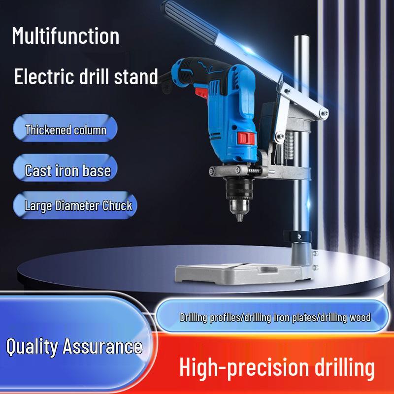 High-Precision Multi-Functional Rotary Handheld Drill Press Stand Workbench