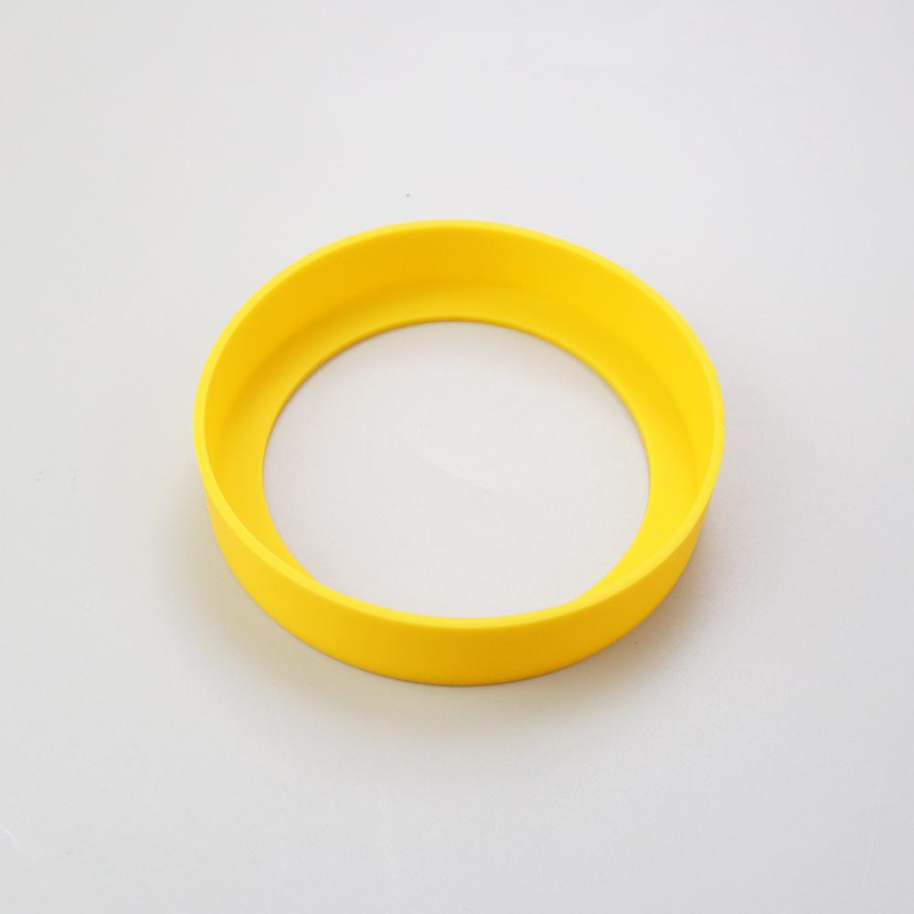 28 Colors 9.0CM Silicone Cup Bottom Cover Coaster Sleeve Water Cup Protective Cover 90MM Wear-resistant Cup Bottom Cover
