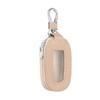 Universal Premium Car Smart Key Genuine Leather Key Fob Protector Remote Control Key Pink [uxcell] Case, Cover, Holder,