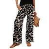 2026 New Women's Printed Wide-Leg Pants, Loose Casual Long Pants, Fashionable, Versatile, and Comfortable