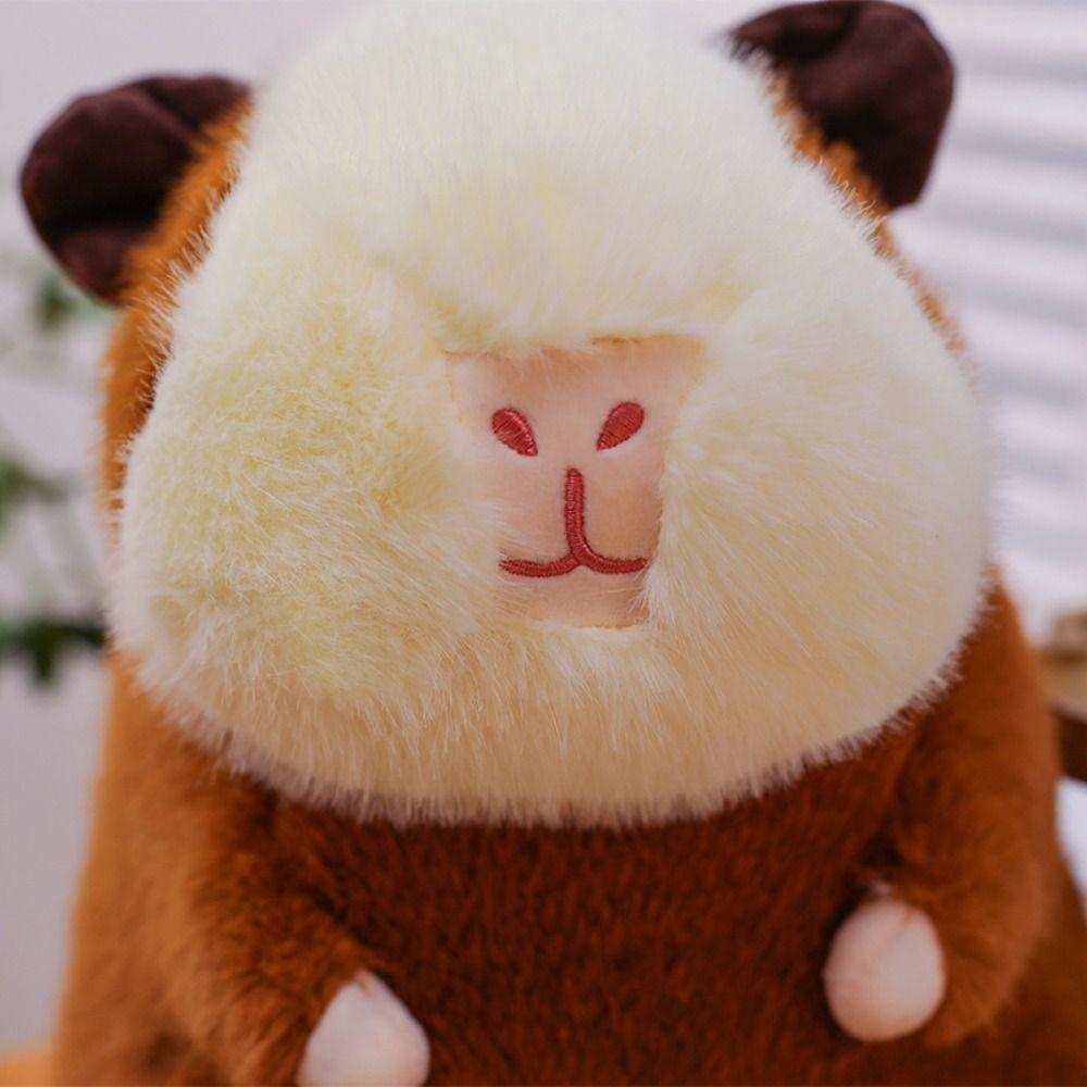 Simulation Eichhörnchen Wasserschwein Plüschpuppe Eichhörnchen Capibara Fluffige Puppe Heimdeko