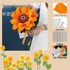 Creative Sunflower Bouquet Kit for Teacher's Day or 18th Birthday Celebration