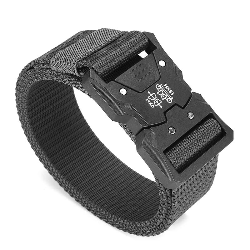 

Мужской ремень для улицы, многофункциональный ремень, высококачественный холст для нейлона, мужские роскошные ремни, женские спортивные джинсы, нейтральные ремни 125cm