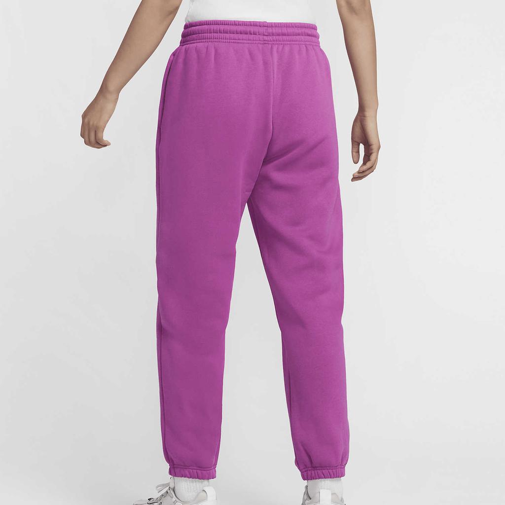 New Nike Sportswear Phoenix Fleece Knitted Sports Pants Women's Hot Spicy Fuchsia FZ5997-518