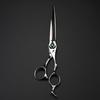 SG1-75 Green Jewel Double-sided Hollow Hot Wheel 7.5 Inch 440C Professional Pet Scissors Beauty Scissors