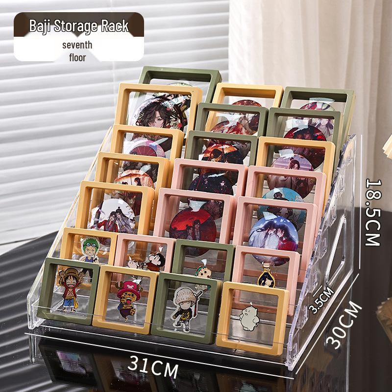 Acrylic Desktop Jewelry & Cosmetics Organizer with Large Capacity