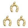 Pack of 3 Heart/Horseshoe/Dices Poker Card Pendants Accessories for Necklace and Earrings Copper Jewelry Components