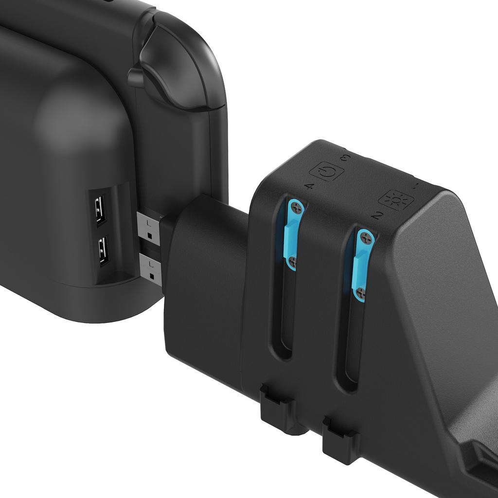 IPEGA PG-SW2187 10 in 1 RGB Charging Dock for Nintendo Switch/Switch 2 Joypad and Pro Controllers