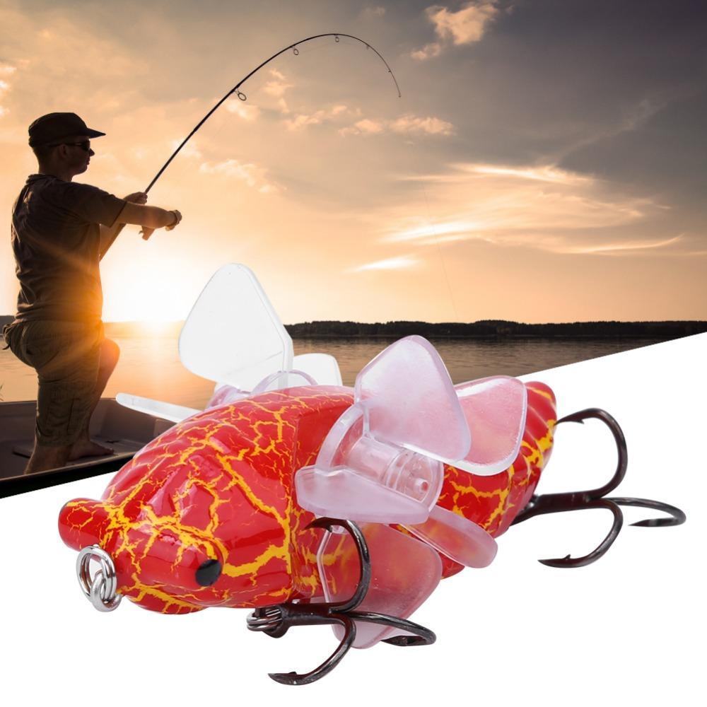 15.5g Bionic Cicada Lures 7.5cm Fishing Baits Durable Artificial Fishing Lures Lake Fishing