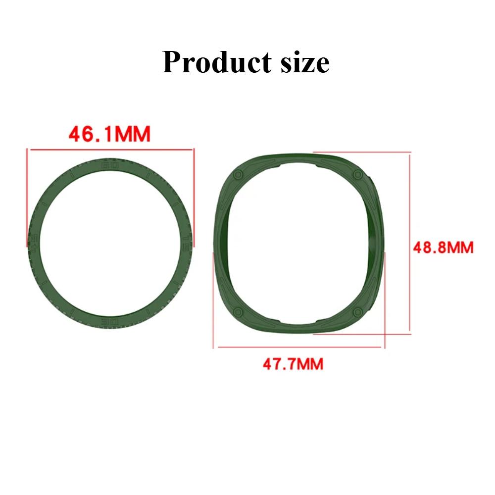 Armor Case+Rotating Bezel for Samsung Galaxy Watch 8 Classic Accessories Protective Bumper Shell for Galaxy Watch 8 46mm