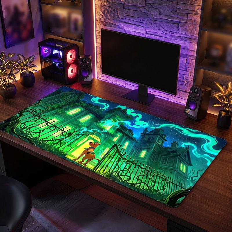 Big Mouse PadScooby-Doo Extended Soft Desk Mat Gaming Office Computer Table Decor Mat