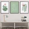 Botanical Gallery Poster Sage Green Blush Pink Leaf Sun Rainbow Canvas Wall Picture Art Abstract Boho Minimalist Decor Painting