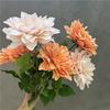 1Pc Moisturizing Real Touch Dahlia Flowers Aritificial Latex Flower Decoration Wedding Home Living Room Event Party Dahlia Flore