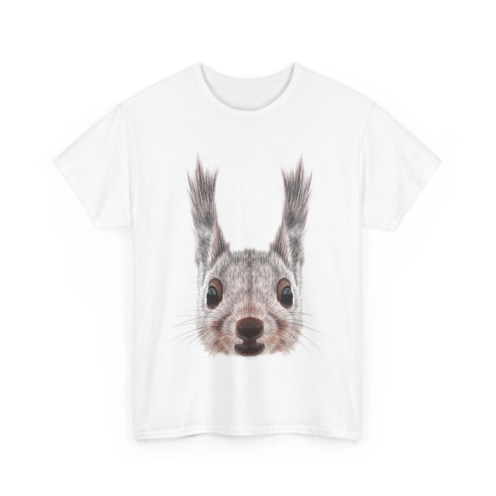 Squirrel Shirt, Squirrel Face Animals Rodents Lovers Rodentology Women Men Shirt S