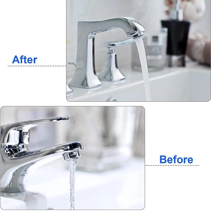 Kitchen Faucet Aerator Wrench & Anti-Splash Filter Spout Set