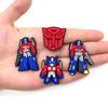 Transformers Optimus Prime Bumblebee Croc Charms Jibbitz for Clogs Shoes, 19PCS PVC Resin Shoe Charms Decorations for Kids Adults DIY Shoe Accessories