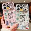 Custodia Magnetica Per Magsafe Per iPhone 17 Pro Max Etichetta da Viaggio Modello Landmark Copertura con Sensazione Skin Per iPhone 16 15 14 13 Pro Max
