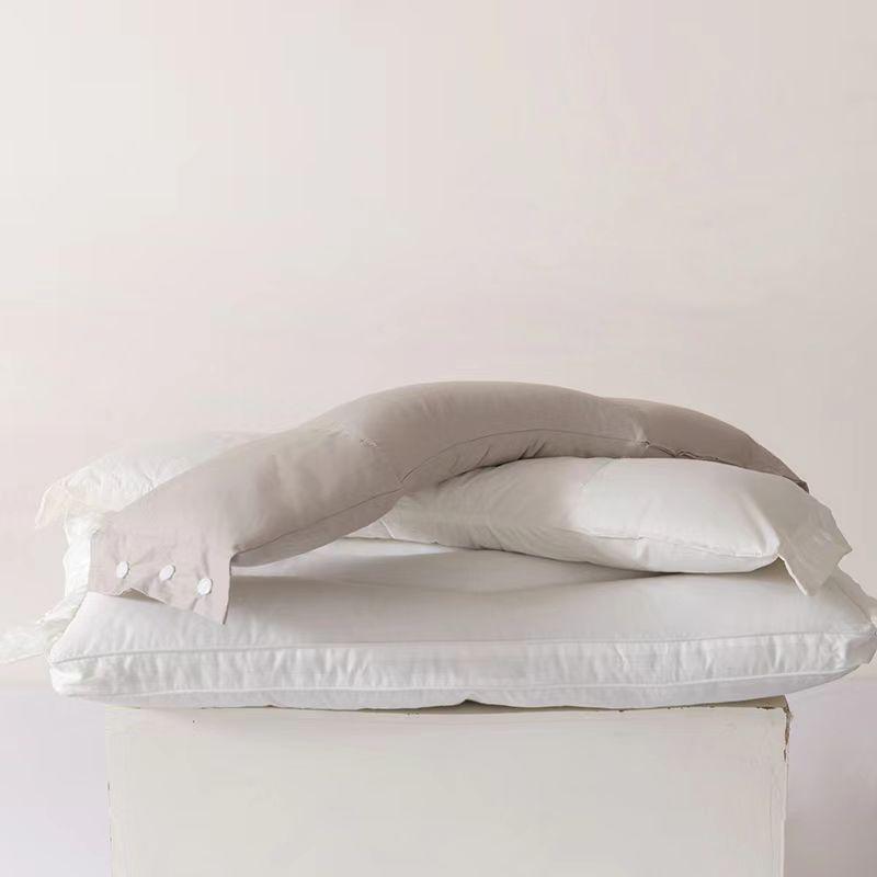3-in-1 Detachable Double-Layer Cotton Neck Support Pillow