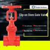 Ductile Iron Grooved Fire Hydrant Gate Valve CN plug (adapter included)