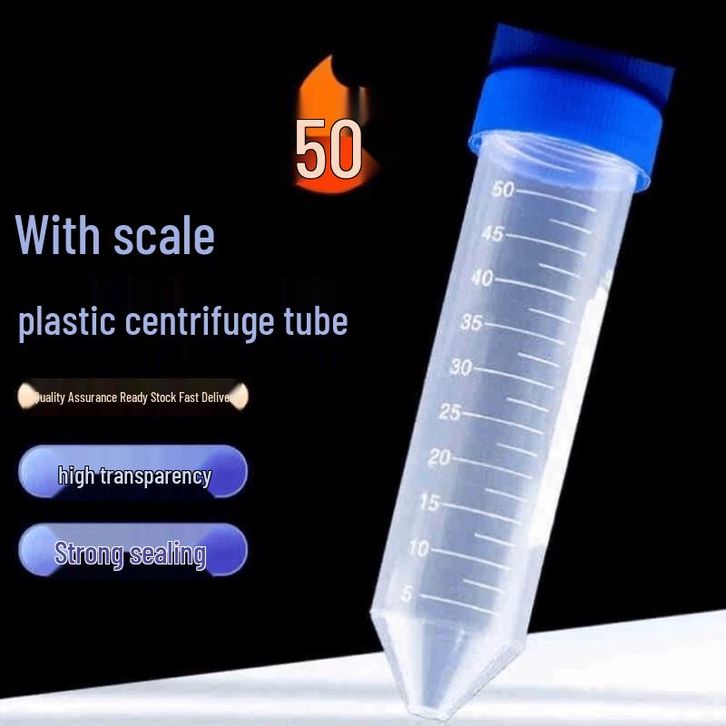 Aokewen 50ml Plastic Centrifuge Tubes with Screw Cap