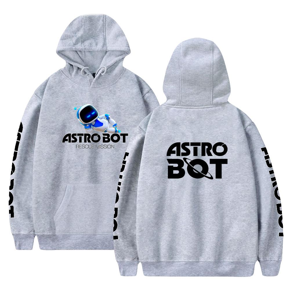 Mens Womens Hoodie Astro Bot Hoodies Streetwear Casual Printed Hooded Pullover Sweatshirts