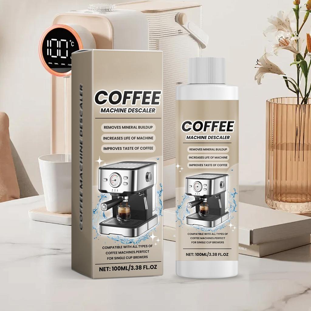 Coffee Machine Descaling Solution Universal Coffee Descaler For  Coffee Machines, Effective Descaling Solution 100ml