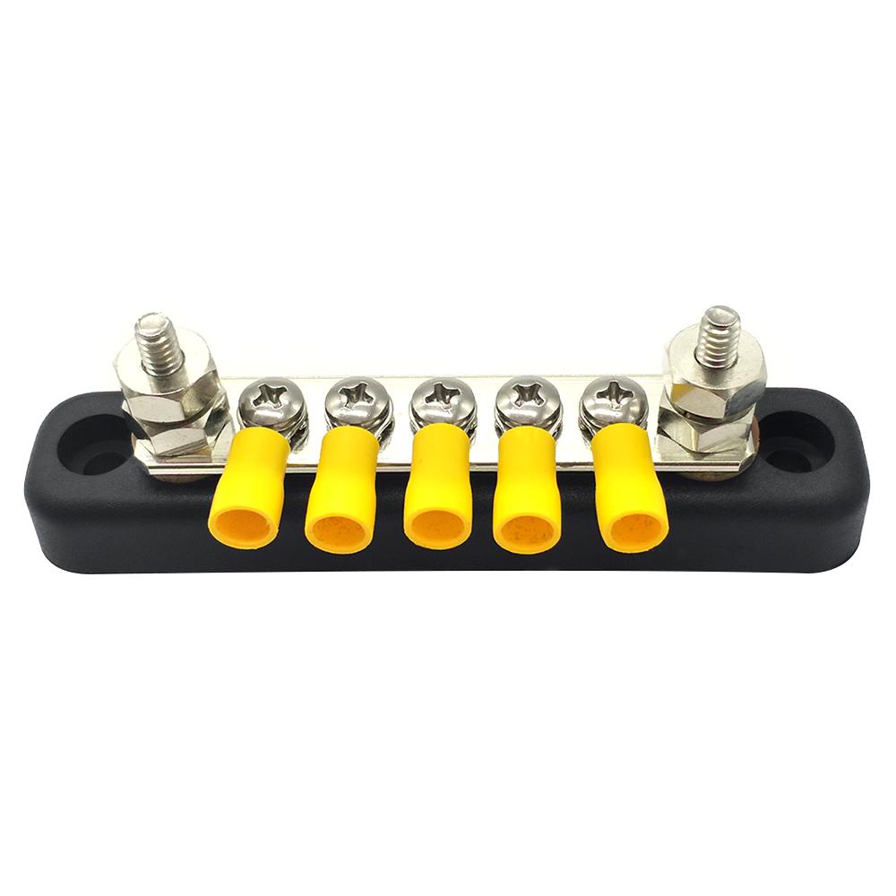 5 Screw Terminal Ground Distribution Block Kits  Line Buss