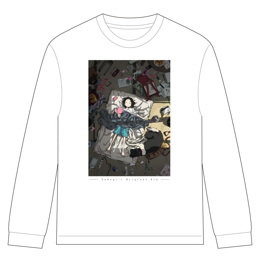 Tacopee Original Sin Ribbed Long Sleeve T-Shirt Teaser Visual Version, Size L