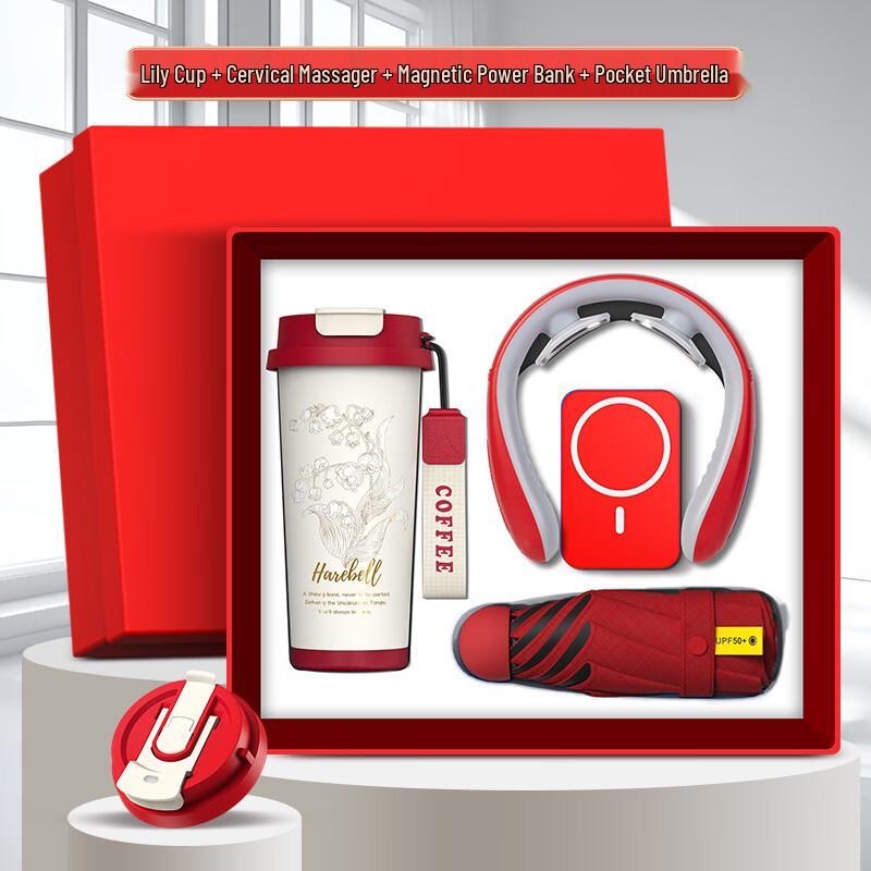 Jilifa Lily Coffee Cup 4-Piece Gift Set