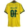 1994-04 Klassisches Retro Brasilien Trikot Nr.. 9 und Nr.. 10 Ronaldo Trikot Schnelltrocknendes atmungsaktives Fußballtrikot