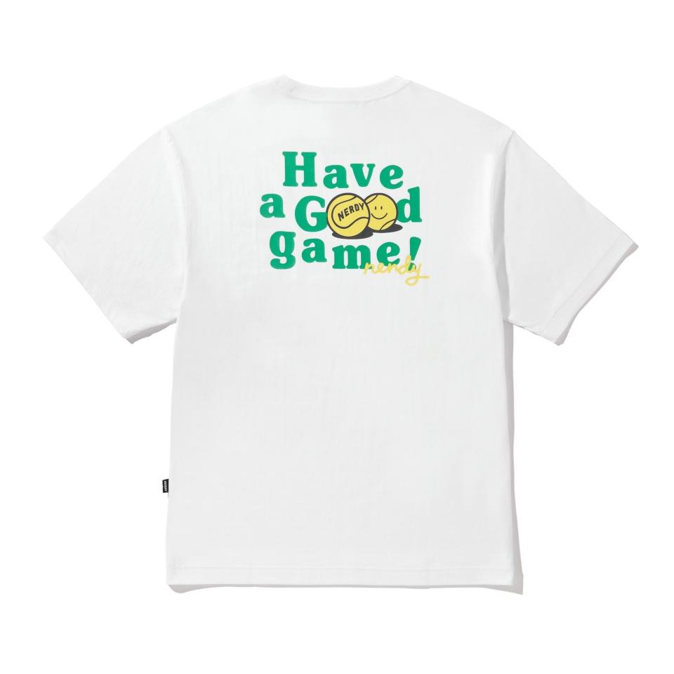 

NERDY Have A Good Game Short Sleeve TShirt White