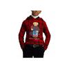 Polo Ralph Lauren Hoodie FW23 Loose Fit Plaid Bear Pattern Print Long Sleeve Color Block Kids Kids Hoodies 323920646-001